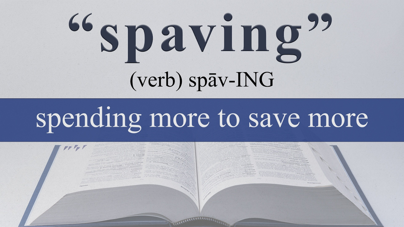 Americans are perfecting the art of “spaving”