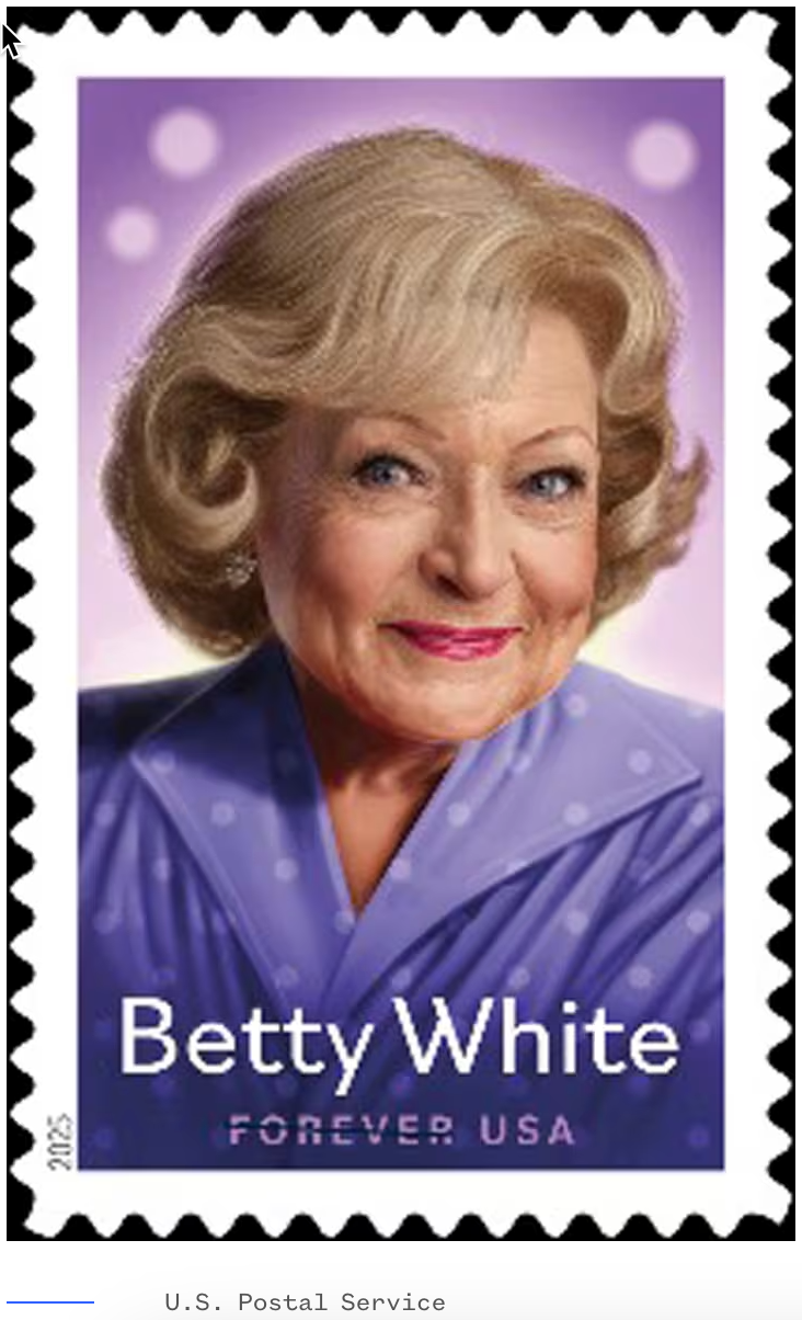 Betty White’s Star Shines Bright In New USPS Stamp