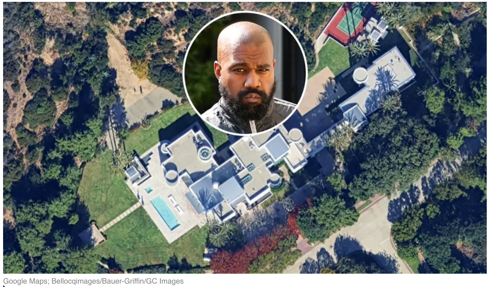 Kanye West Beverly Park Home